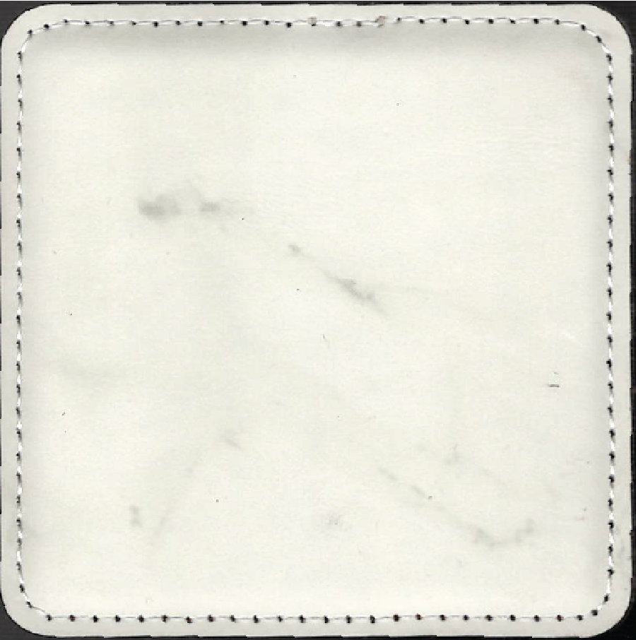 Marble Leatherette Coaster